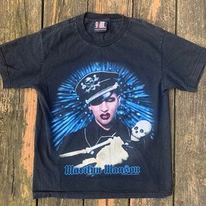 Vtg 2004 Marilyn Manson T-shirt Size M
